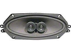 Custom Autosound In-Dash Dual Voice Coil Speaker; 4x10-Inch (64-79 Thunderbird)