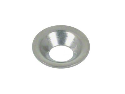 1964-1966 Ford Thunderbird 6 FLUSH WASHER NICKEL ON BRAS