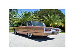 1964-1966 Ford Thunderbird Back Glass For 2Door Hard Top, Model 63A/B