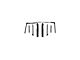 1964-1966 Ford Thunderbird Convertible Roof Rail Seal Kit, 7 Pieces