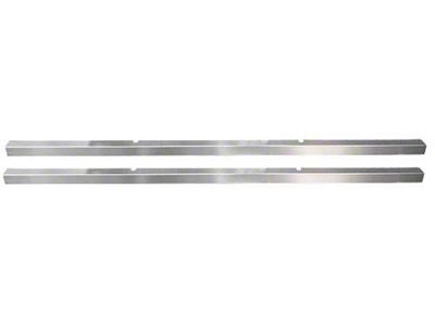 1964-1966 Ford Thunderbird Door Scuff Plate Extensions, Aluminum