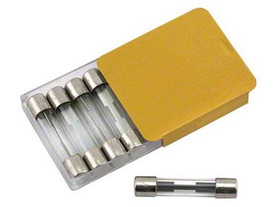 1964-1966 Ford Thunderbird Glass Tube Fuse SFE-20 Set Of 5 Pieces (Ford and Mercury)