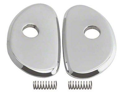 1964-1966 Ford Thunderbird Inside Door Handle Escutcheons, Pair