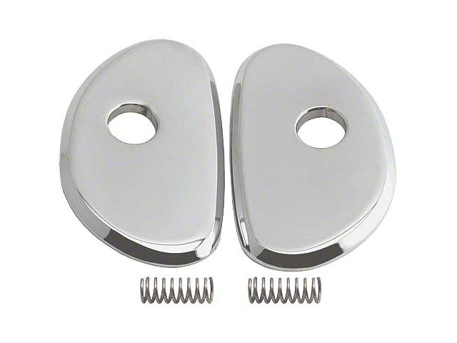 1964-1966 Ford Thunderbird Inside Door Handle Escutcheons, Pair