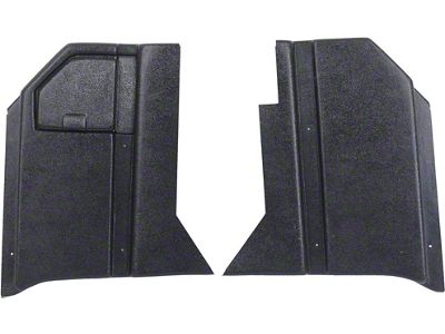 1964-1966 Ford Thunderbird Interior Kick Panels, With Fuse Cover, Hardtop
