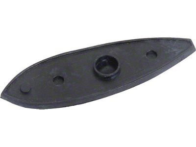 1964-1966 Ford Thunderbird Outside Rear View Mirror Base Gasket, Molded Rubber, Fits Right Or Left