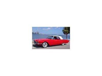 1964-1966 Ford Thunderbird Quarter Glass For 2Door Convertible