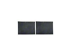1964-1966 Ford Thunderbird Rear Bumper Splash Panels, Rubber, Coupe