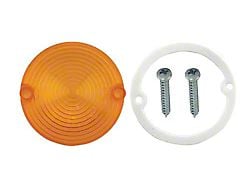 OPR 1964-1966 Mustang Amber Parking Light Lens, Right or Left
