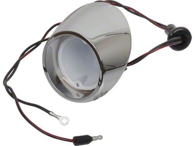 Backup Light Body & Socket/ Right Side/ 65-66 Must