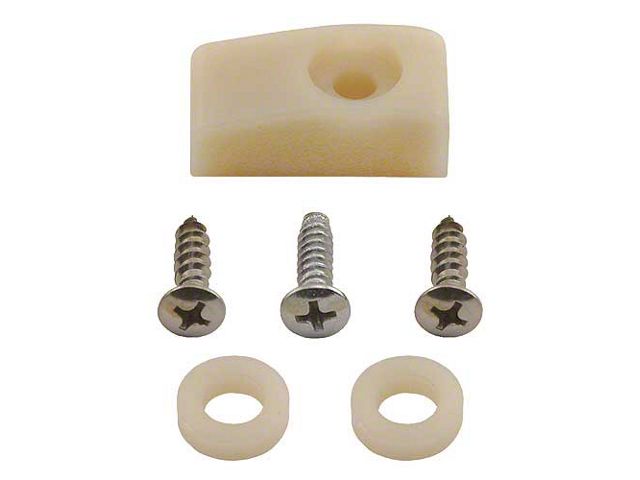 1964-1966 Mustang Bucket Seat Side Shield Spacer Set, 6 Pieces