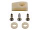 1964-1966 Mustang Bucket Seat Side Shield Spacer Set, 6 Pieces