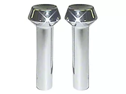 OPR Door Lock Button/ Chromed Plastic