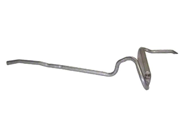 1964-1966 Mustang Concours Quality Single Exhaust System, 260/289 V8