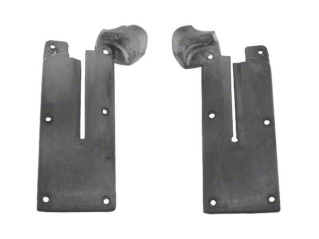 1964-1966 Mustang Coupe or Convertible Quarter Post Seals, Pair