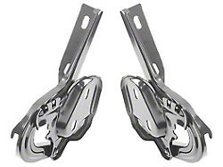 OPR 1964-1966 Mustang Coupe or Convertible Trunk Lid Hinge Assemblies with Springs, Pair
