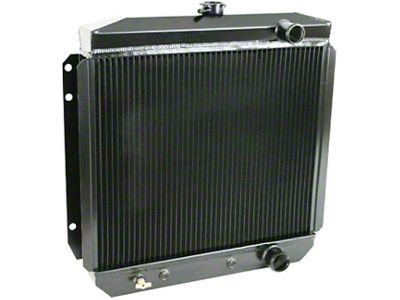 1964-1966 Mustang DeWitts Direct Fit Aluminum Radiator, Automatic Transmission