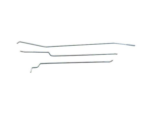 1964-1966 Mustang Door Latch Rod Set, Left