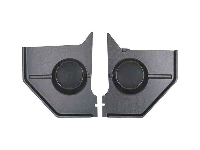 Custom Autosound Kick Panel Speakers (64-66 Mustang Coupe, Fastback)
