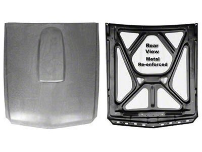 OPR 1964-1966 Mustang Fiberglass Shelby-Style Hood with Steel Backing