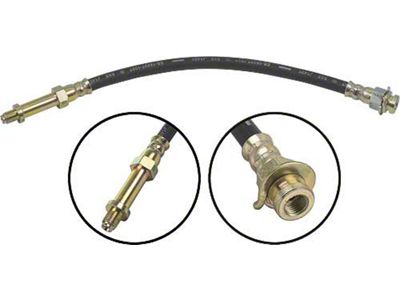 1964-1966 Mustang Front Drum Brake Hose From 8-17-1964, 3-1/4 Long