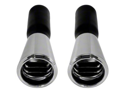 1964-1966 Mustang GT Reproduction 2 Exhaust Tips, Pair