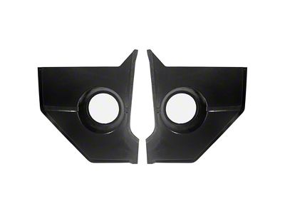 1964-1966 Mustang Hardtop or Fastback Ken Harrison Kick Panels for 6.5 Speakers