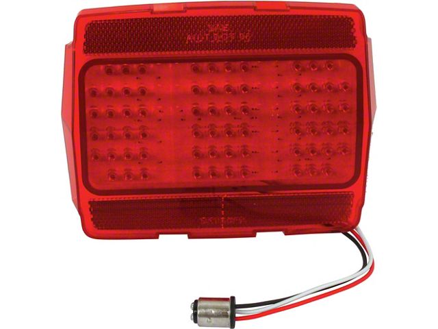Tail Light Lens/ With 68 Leds