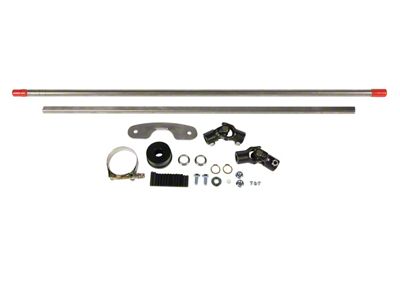 1964-1966 Mustang Manual Steering Rack Kit for Stock Column DD shaft, Heidts SC-291-DD