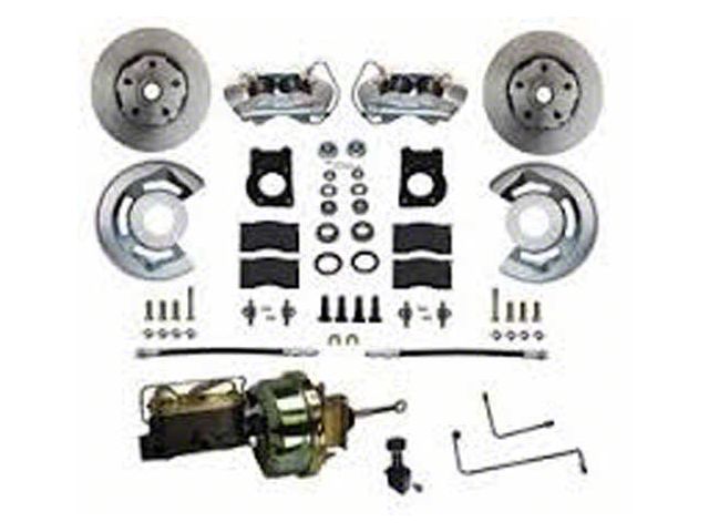 1964-1966 Mustang Power Disc Brake Conversion, Automatic Transmission