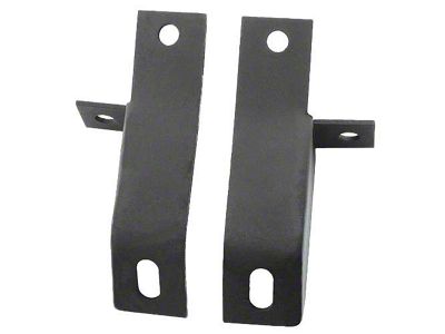 1964-1966 Mustang Rear Bumper Guard Mounting Brackets, Pair