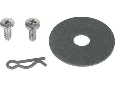 1964-1966 Mustang Seat Side Shield Hardware Kit, 12 Pieces