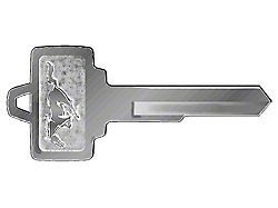 Single-Sided Ignition and Door Pony Key Blank (64-66 Mustang)