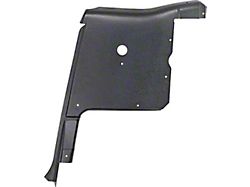 OPR 1964-1966 Mustang Convertible Steel Interior Quarter Panel with Embossed Grain as Original, Right