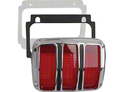 Taillight Assembly, Bezel/Lens/Gasket, Mustang, 1964-1966