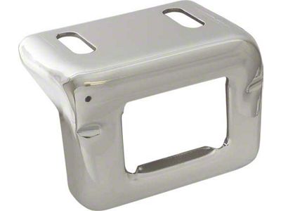 OPR Trunk Latch Striker Plate /Chrome Plated