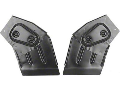 1964-1966 Mustang Trunk Lid Hinge Brackets, Pair