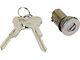 1964-1966 Mustang Trunk Lock Cylinder with 2 Pony Keys