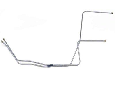 1964-1966 Pontiac GTO /Tempest /LeMans Power Glide 3/8 Transmission Cooler Lines 2pc, OE Steel