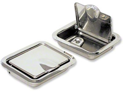 1964-1967 Chevelle Ashtray Assembly, Armrest, Rear, 2-Door Coupe