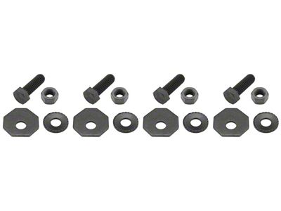 1964-1967 Chevelle Bumper Bracket Mounting Hardware, Rear