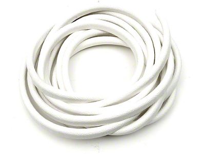 1964-1967 Chevelle Door Jamb Windlace, 2-Door Coupe & Convertible, White