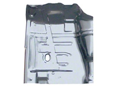 Cleaned Item Name: Floor Pan, Front Half, w/ Tunnel, Driver (64-67 Chevelle; 64-67 Malibu)