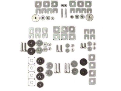 1964-1967 Corvette Convertible Body Cushion Mounting Kit (Sting Ray Convertible)