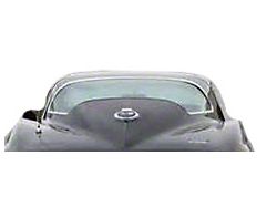 1964-1967 Corvette Coupe Date Coded Rear Window Glass, Tinted (Sting Ray Sports Coupe)