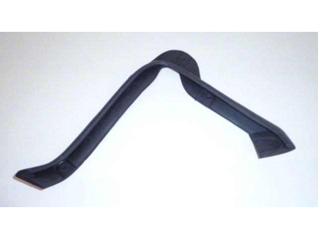 Door Auxiliary Weatherstrip; Passenger Side (64-67 Corvette C2)