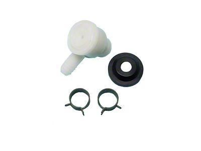 1964-1967 Corvette Power Brake Booster Check Valve Kit, White