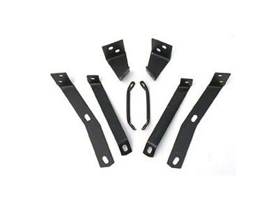 Rear Bumper Brace Kit, 1964-1967