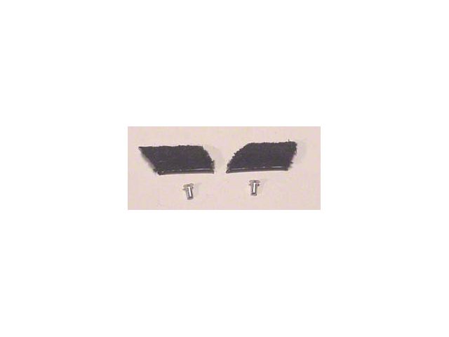 Window Channel Corner Felt Trim Repair, Coupe,64-67 (Sting Ray Sports Coupe)