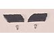 Window Channel Corner Felt Trim Repair, Coupe,64-67 (Sting Ray Sports Coupe)